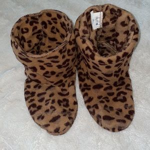 🐆 Sperry Cheetah-Slippers OR Boot Liner🐆